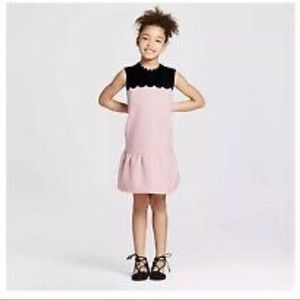 Victoria Beckham Blush Drop Waist Dress
